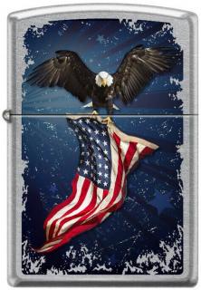  Zippo Eagle US Flag 7499 Feuerzeug