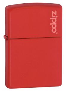 Zippo Red Matte Logo Zippo 26096 Feuerzeug