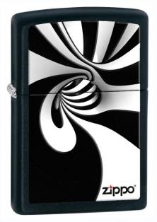 Zippo Spiral Black and White 26452 Feuerzeug