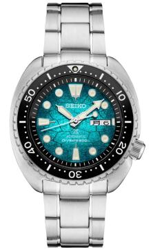  Seiko SRPH57J Prospex Green King Turtle Shell U.S. Special Edition Oceanic Society Uhren