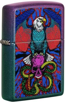  Zippo Eagle Snake Sword Design 49600 feuerzeug