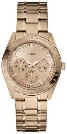 Guess Feminine Dress Rose Gold U13623L1 Uhren