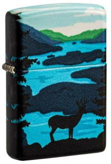  Zippo Deer Landscape 49483 feuerzeug