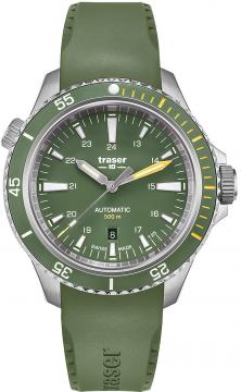  Traser P67 Diver Automatic Black Green 110327 Uhren