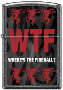  Zippo Fireball Whiskey WTF 0043 Feuerzeug