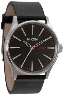  Nixon Sentry Leather Black A105 000 Uhren