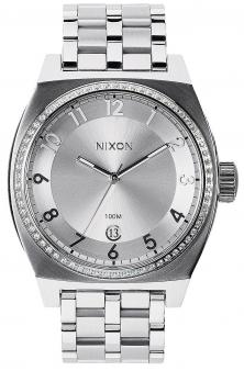  Nixon Monopoly All Silver Crystal A325 1874 Uhren