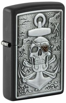  Zippo Skull Anchor Emblem 48122 feuerzeug