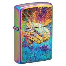  Zippo Psychedelic Brain Design 49787 feuerzeug