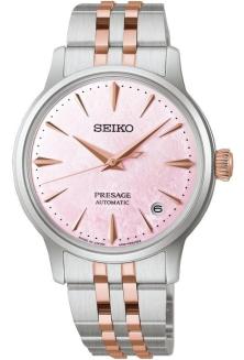  Seiko SRPM06J1 Presage Automatic Cocktail Time Sakura Aviation Limited Edition 9 000 pcs uhren