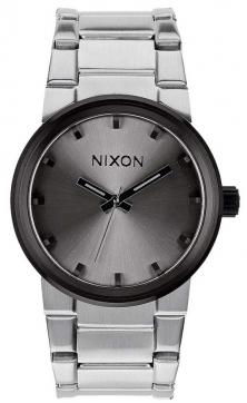  Nixon Cannon Silver Gunmetal A160 1762 Uhren