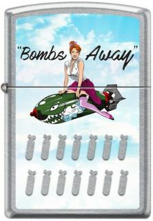  Zippo Bombs Away Noseart Pinup 5764 Feuerzeug