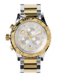  Nixon 42-20 Chrono Silver/Champagne/Gold A037 1431 Uhren