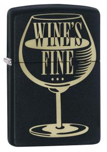  Zippo Wine is Fine Design 29611 Feuerzeug