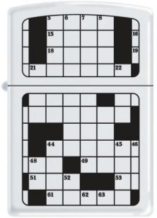 Zippo Crossword Puzzle 9205 Feuerzeug