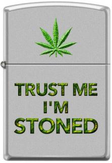  Zippo Cannabis Trust Me Im Stoned 7798 Feuerzeug