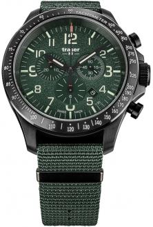  P67 Officer Pro Chronograph Khaki Steel 109463 Uhren