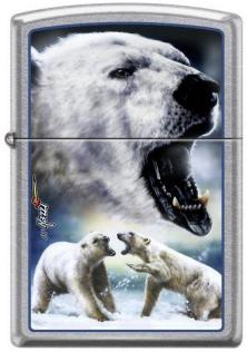 Zippo 3890 Mazzi Polar Bear Feuerzeug