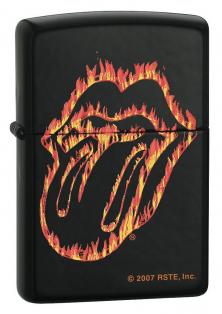 Zippo Rolling Stones Flaming Tongue 21129 Feuerzeug