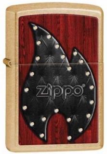 Zippo Leather Flame 28139 Feuerzeug