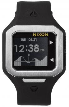  Nixon Supertide Black Silver A316 180 Uhren