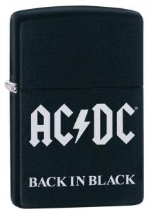  Zippo AC/DC Back in Black 49015 Feuerzeug