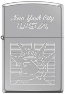  Zippo Statue of Liberty New York 2118 Feuerzeug