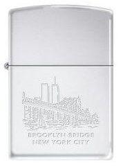 Zippo Brooklyn Bridge WTC Towers 2274 Feuerzeug