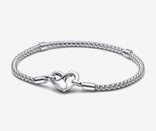  Pandora Moments Heart Studded 592453C00-18 armband