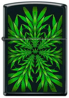  Zippo Cannabis Weed Pattern 4338 feuerzeug