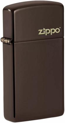  Zippo Slim Brown Zipplo Logo 49266ZL feuerzeug