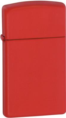  Zippo Slim Red Matte 1633 Feuerzeug