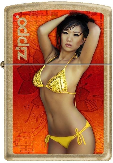 Zippo Asian Girl Logo 2112 Feuerzeug