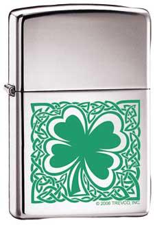 Zippo Trevco Celtic Clover 7752 Feuerzeug