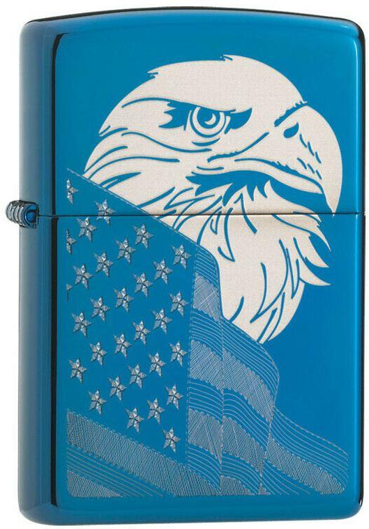  Zippo Eagle and Flag 29882 Feuerzeug