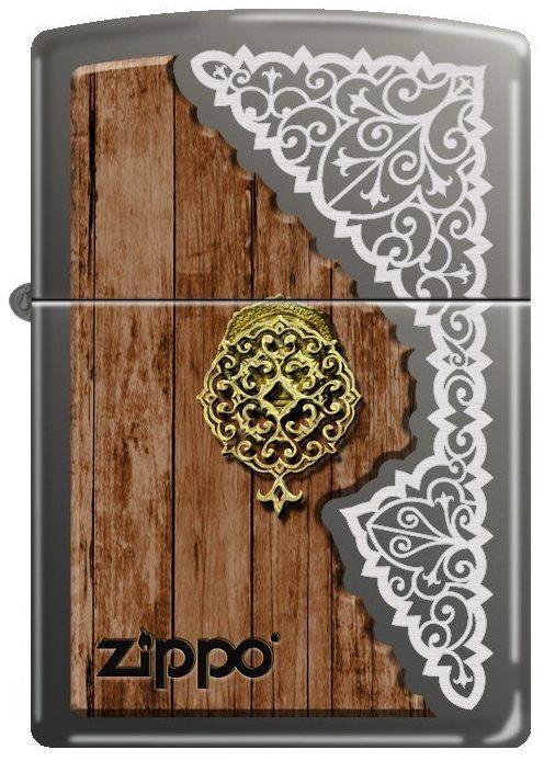 Zippo Wood And Laser Scroll 4596 Feuerzeug