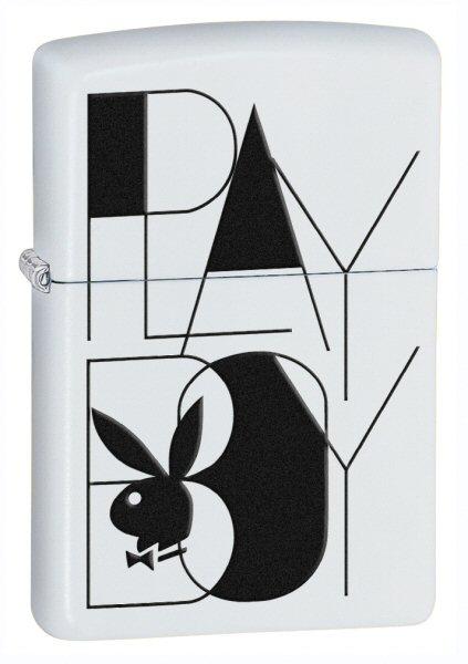 Zippo Playboy Black White 26454 Feuerzeug