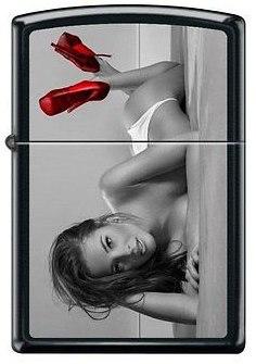 Zippo Red Shoe Girl 8086 Feuerzeug