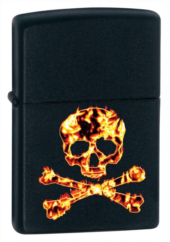 Zippo Skull Crossbones 26584 Feuerzeug