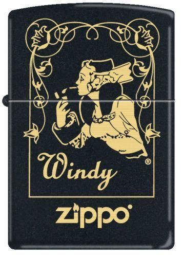 Zippo Windy Window Black 4619 Feuerzeug