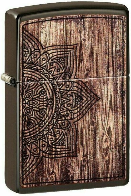  Zippo Wood Mandala 49184 Feuerzeug