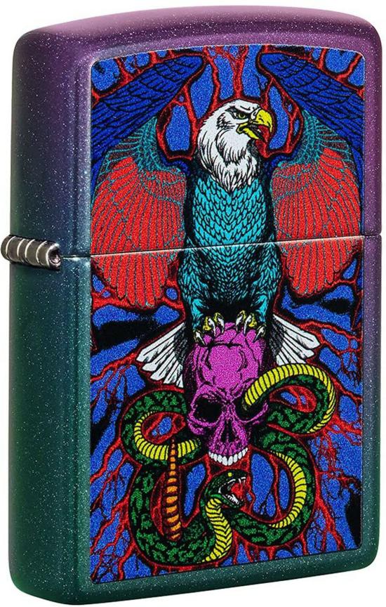  Zippo Eagle Snake Sword Design 49600 feuerzeug