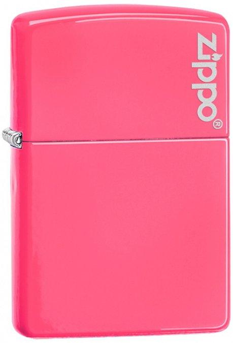 Zippo Logo Pink 26744 Feuerzeug