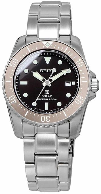  Seiko SNE571P1 Prospex Compact Solar Scuba Diver Uhren