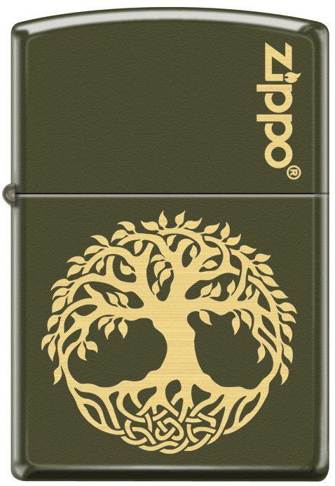  Zippo Tree of Life in Laser 1465 Feuerzeug