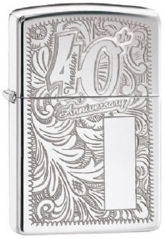 Zippo 28789 Venetian 40 Years Feuerzeug