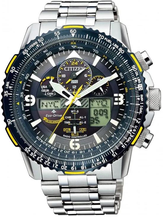  Citizen JY8078-52L Eco-Drive Promaster Skyhawk Blue Angels uhren