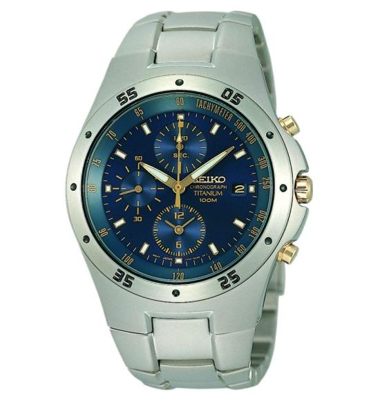Seiko SND449P1 Titanium Chronograph Uhren