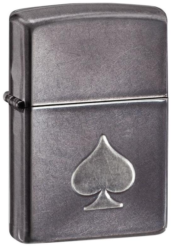 Zippo Stamped Spade 26427 Feuerzeug
