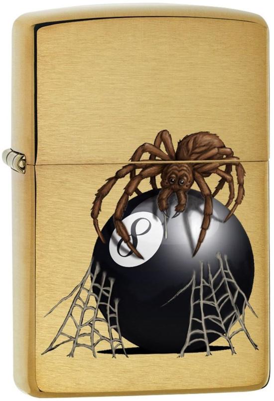 Zippo Eight Ball With Spider 7958 Feuerzeug